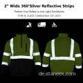 Customized Logo Reflective Mantel hohe Sichtbarkeit Hoodies